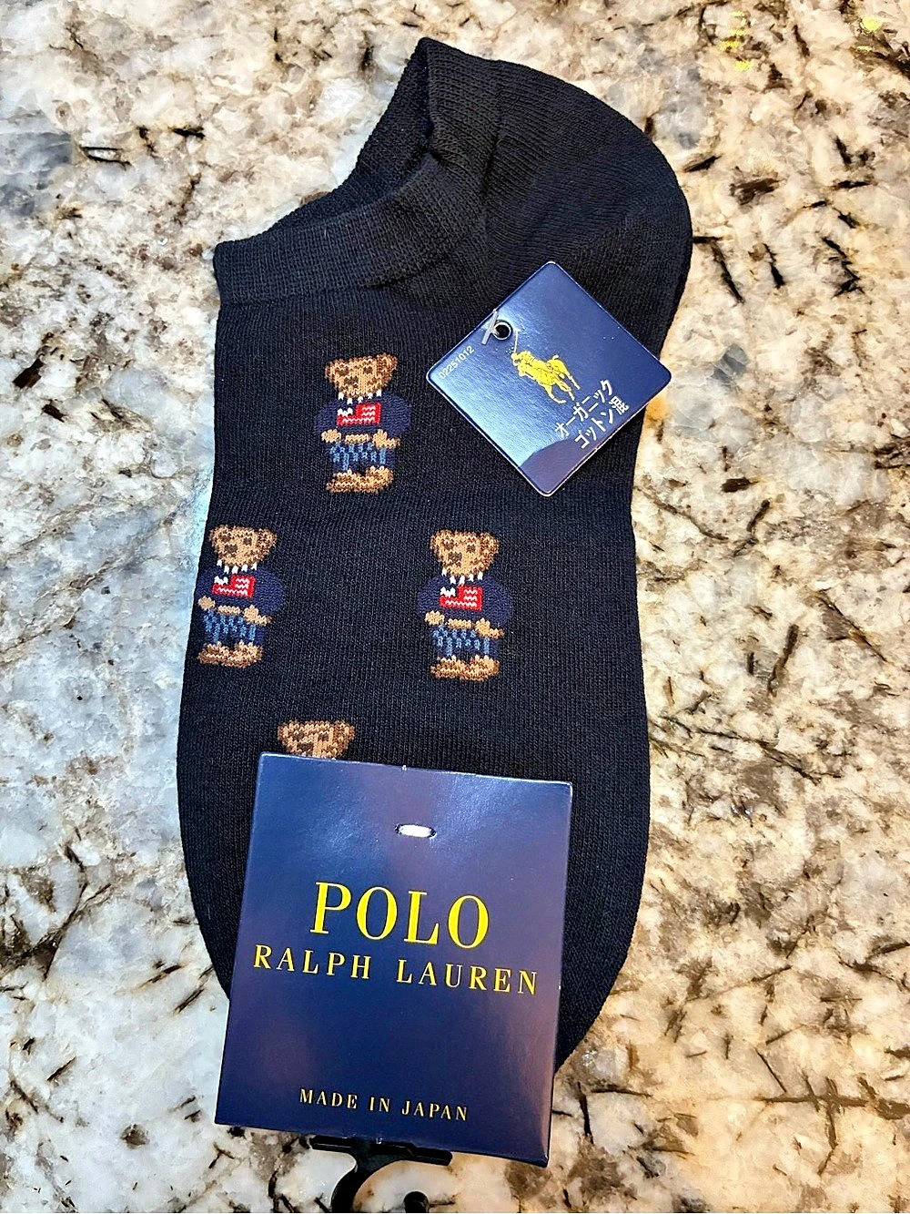 Polo Ralph Lauren Polo Bear Organic Cotton Blend Low Cut Socks Low Cut Socks